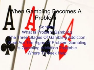 What Is Gambling Disorder?