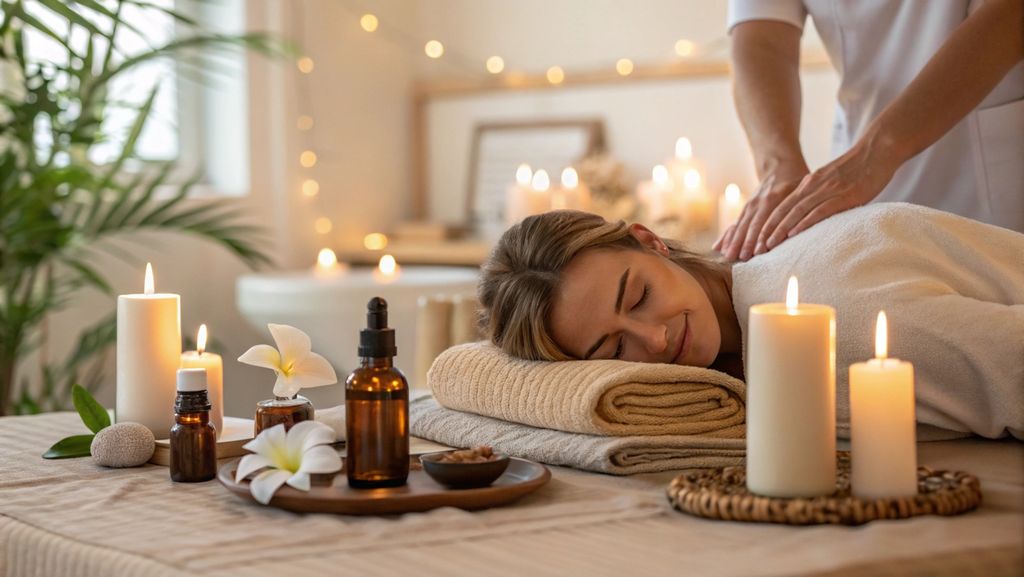 Masajes en Valencia - Terapia de masaje relajante, salud y relajación