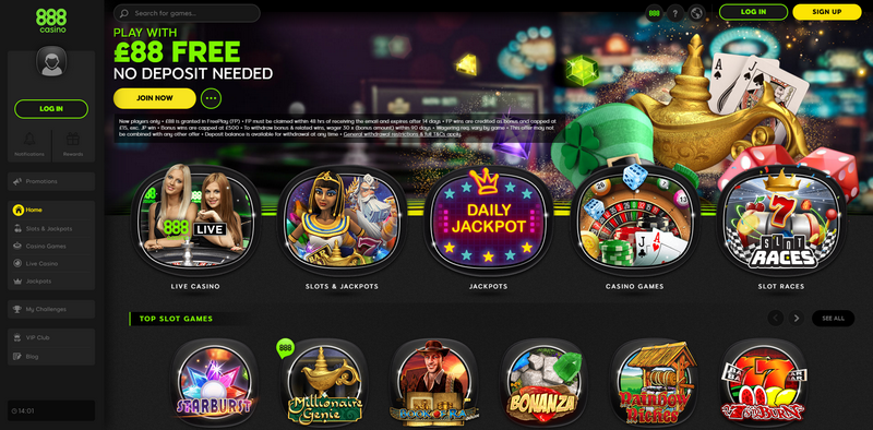 Testimonio de 888casino 2026
